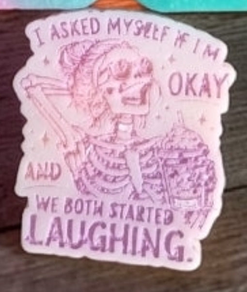 Laughing Skeleton Mold