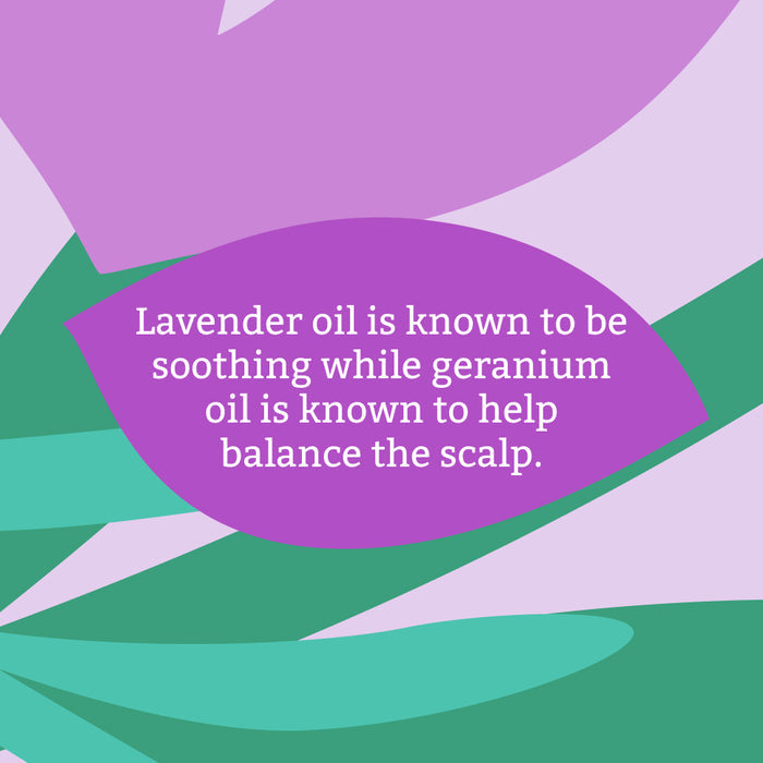 Lavender & Geranium 1L shampoo & conditioner set