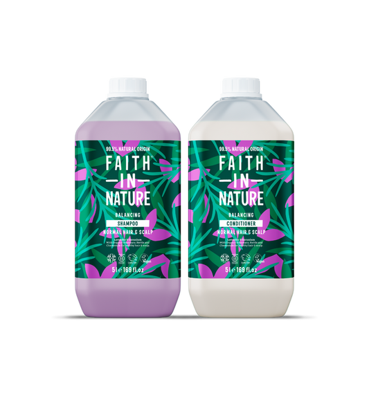 Lavender & Geranium shampoo & conditioner set - 5L