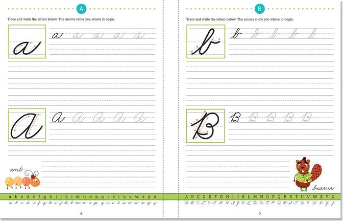 Learn To Write Cursive Book