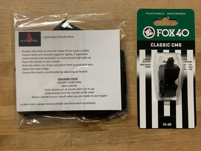 Mask + Fox40 CMG ($6.00)