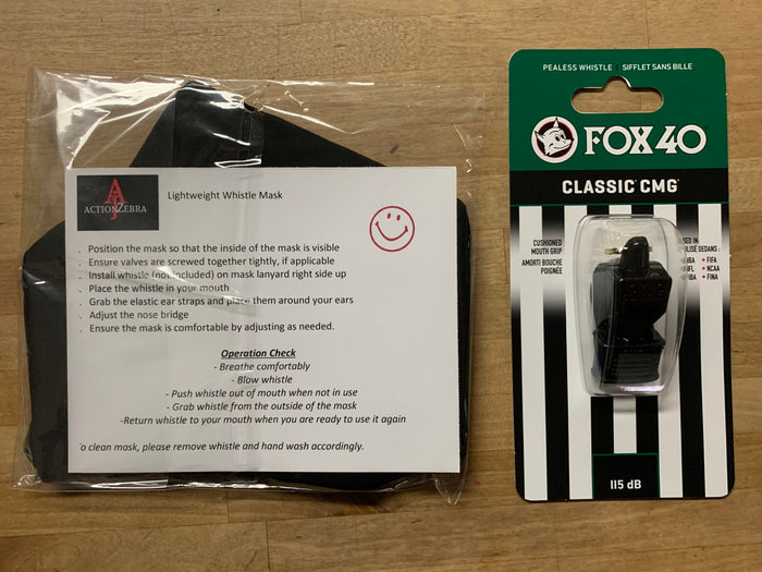 XL Mask + Fox40 CMG ($6.00)