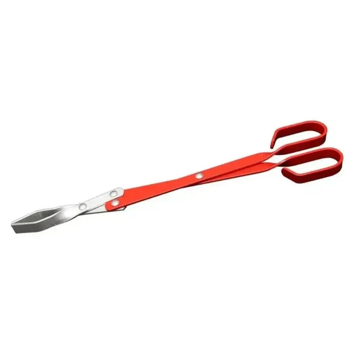417mm LK braai tongs with powder-coated handles and durable aluminium construction for grilling in New Zealand
