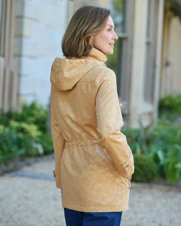 Lottie Showerproof Coat - Light Gold