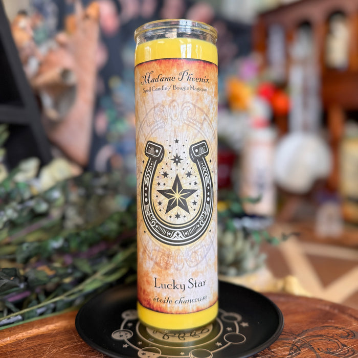 Lucky Star Magic Spell Candle