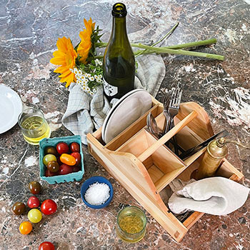 Ludlow Maple Utility Caddy | JK Adams