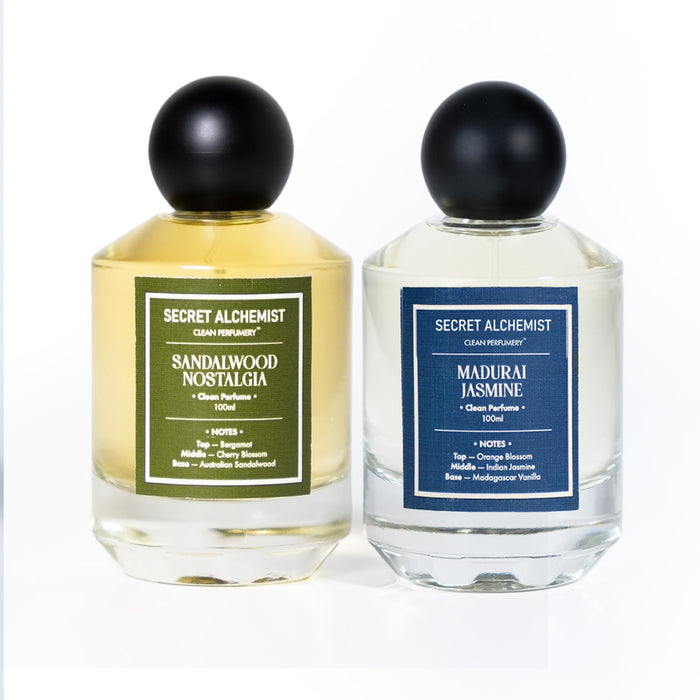 Madurai Jasmine & Sandalwood Nostalgia- Clean Perfume™ EDP
