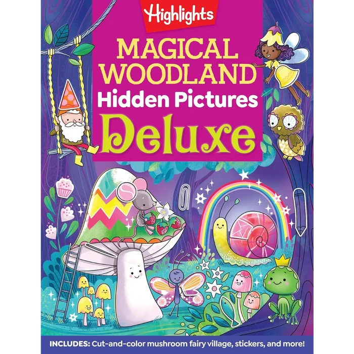 Magical Woodland Hidden Pictures Deluxe