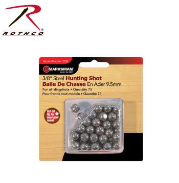 Marksman 3/8'' Steel Shot