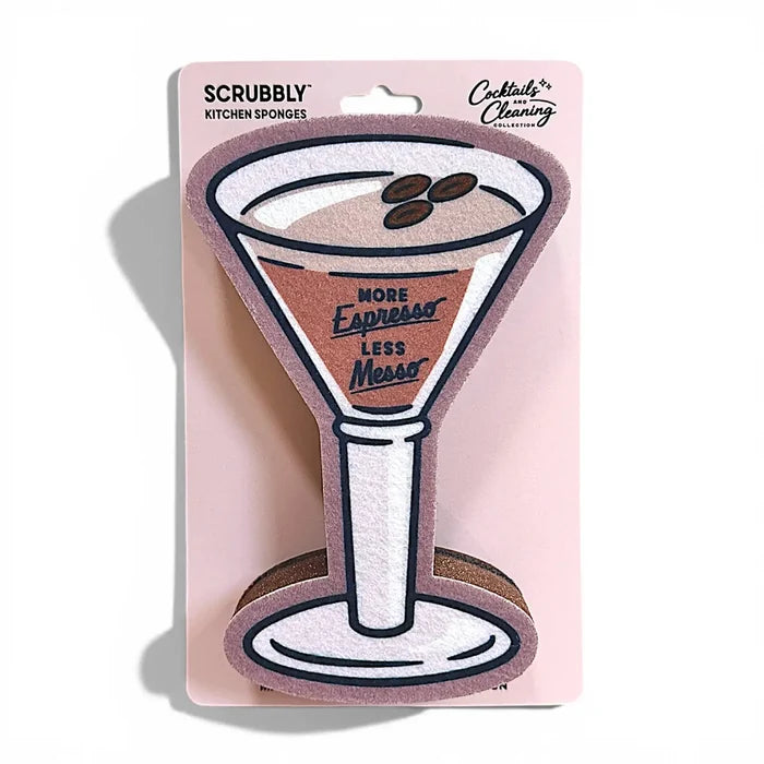 Martini Scrubbly Sponge - Espresso
