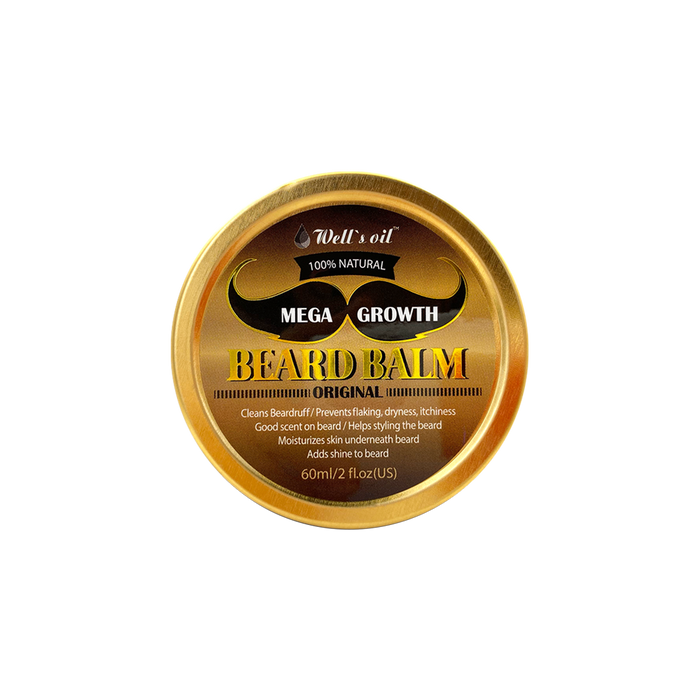 Mega Growth Beard Balm 2oz