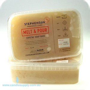 Melt and Pour Soap Base - Crystal - Honey