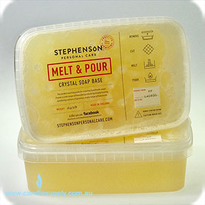Melt and Pour Soap Base - Crystal PF - Palm Free