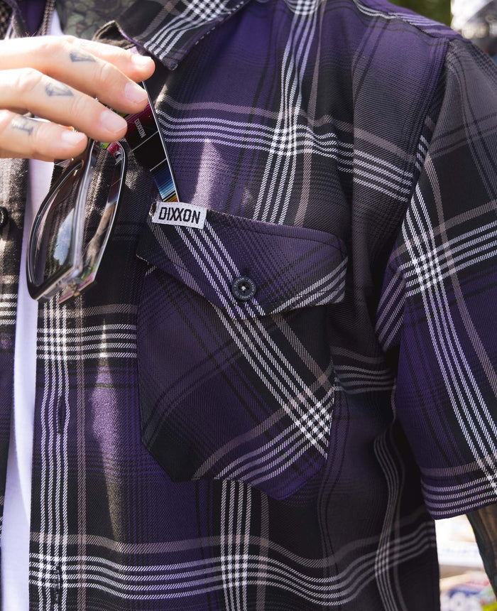 Menace Short Sleeve Flannel
