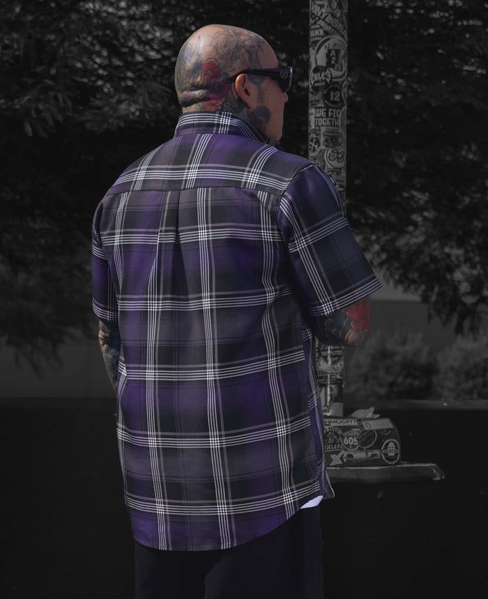 Menace Short Sleeve Flannel