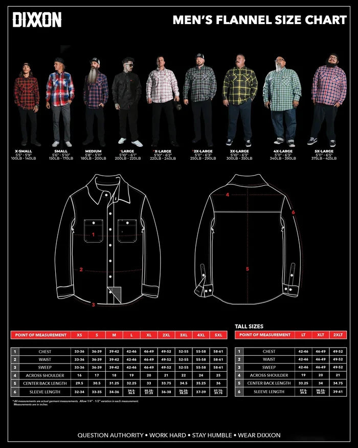 Menace Short Sleeve Flannel