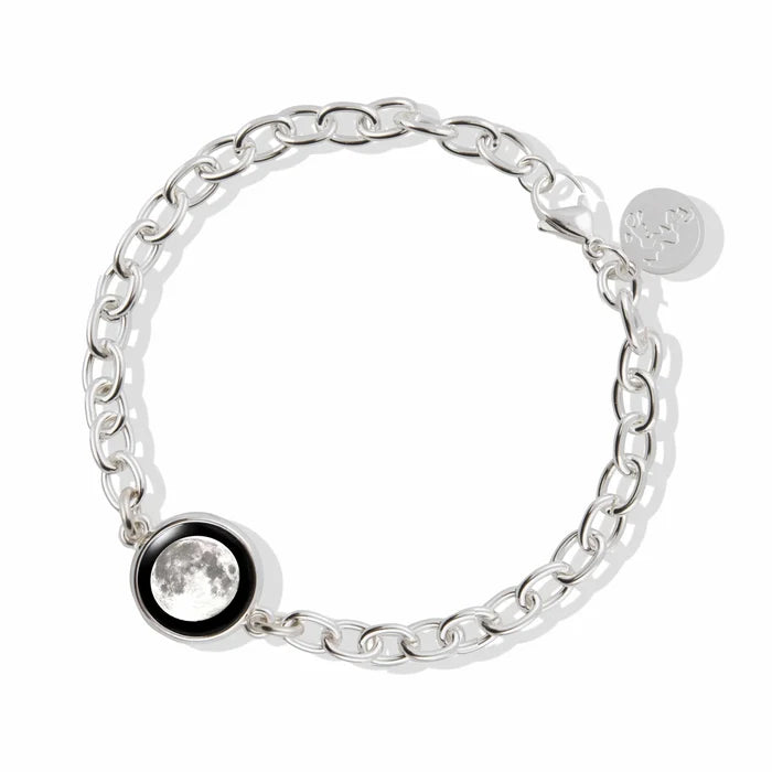 Moonglow Silver Link Bracelet CD