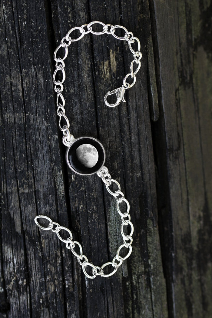 Moonglow Silver Link Bracelet CD