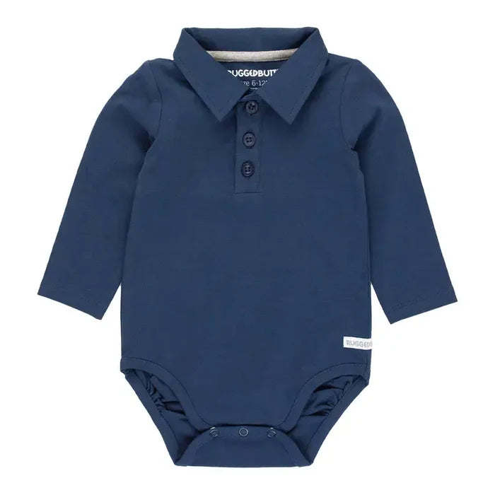 Navy Polo Bodysuit