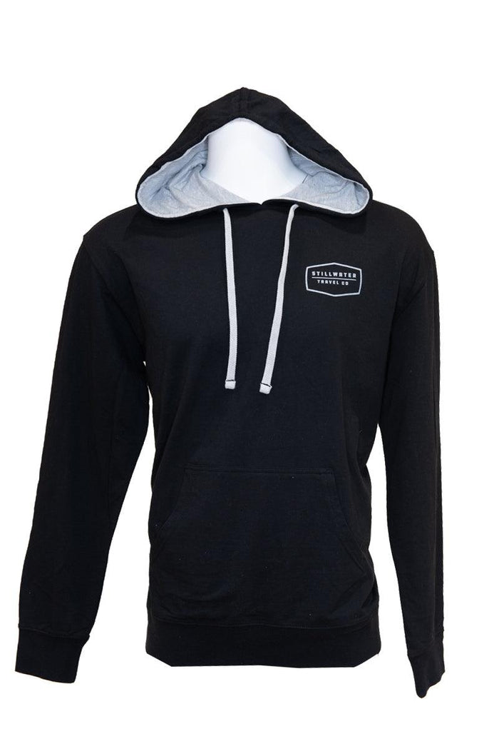 Next Level French Terry Hoody Travel STC Logo