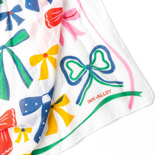 Olivia Bow Scarf - Olita Gifts & Goods