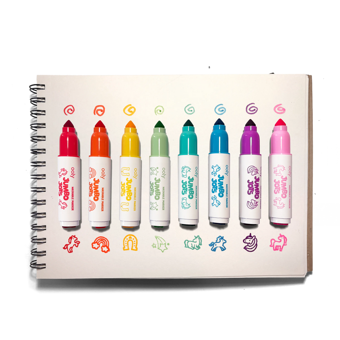 OOLY Jumbo Jots Dual Tip Unicorn Markers