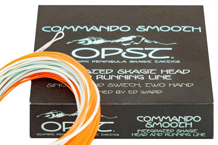 OPST Commando Smooth Integrated Skagit Head/Running freshwater spey line shooting head