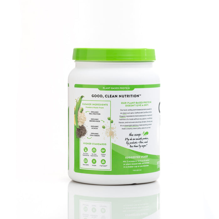 Orgain Plant-Based Organic Protein Powder Natural Unsweetened 720g