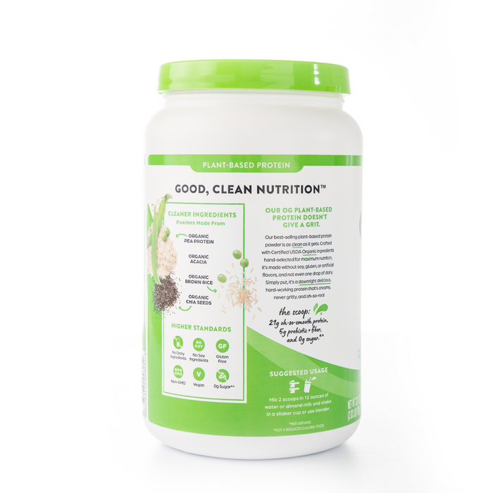 Orgain Plant-Based Organic Protein Powder Vanilla 920 Grams