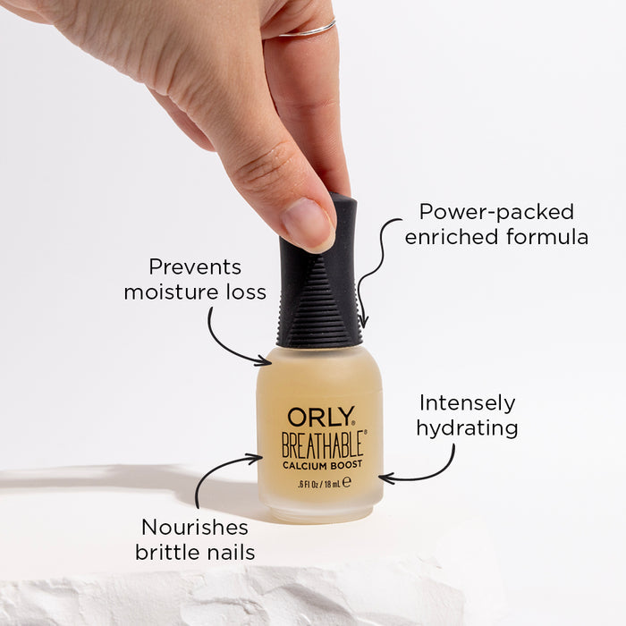 ORLY Breathable Calcium Boost Key Features