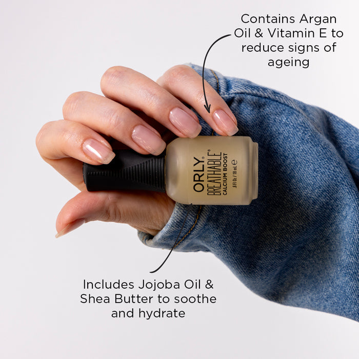 ORLY Breathable Calcium Boost Key Features