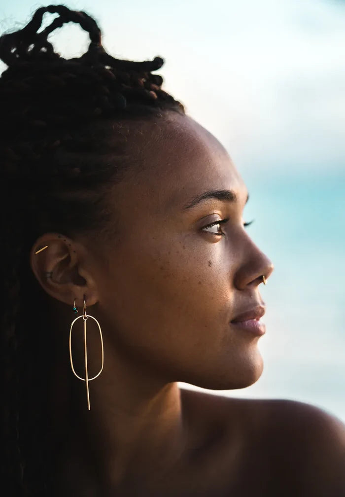 Palma Earrings Gold