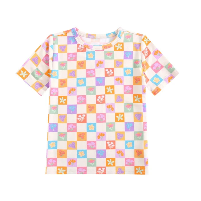 Patchwork Posies Tee