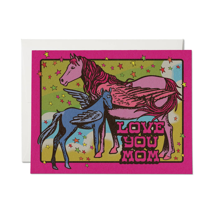 Pegasus Mom Notecard