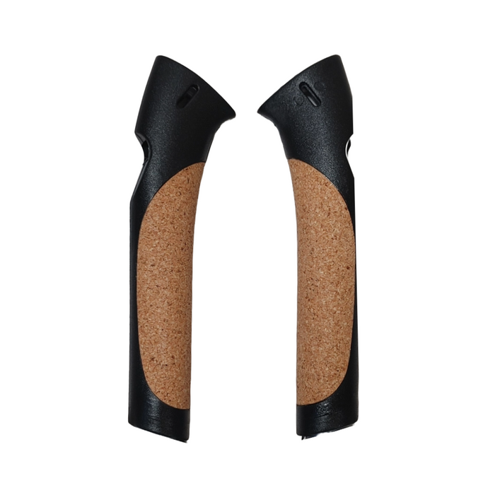 A product picture of the Peltonen Sport Cork Pole Handles | Black