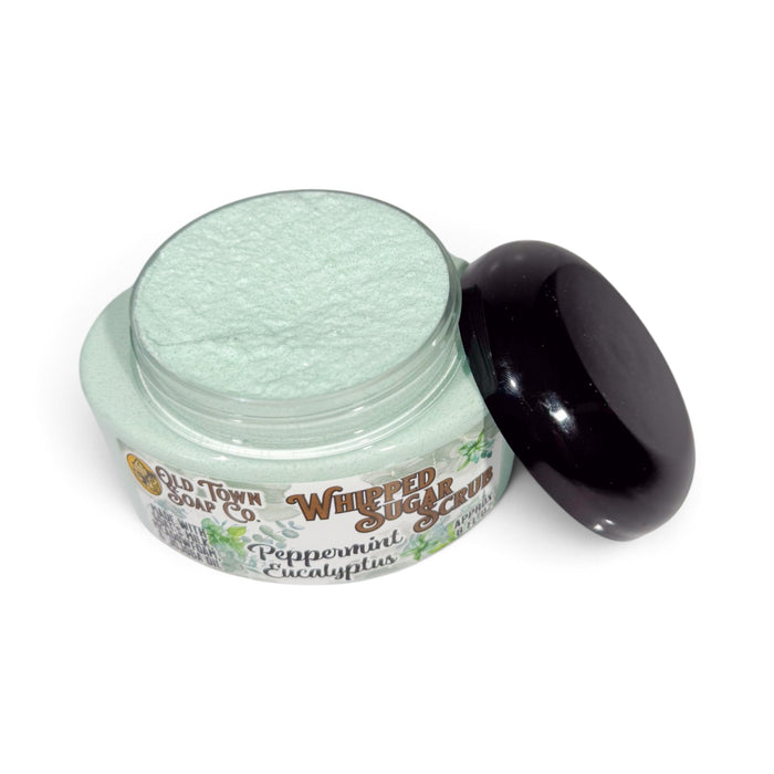 Peppermint Eucalyptus Whipped Sugar Scrub Soap