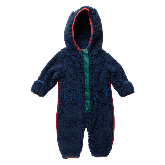 Pink Chicken Baby Boys Pramsuit in Navy