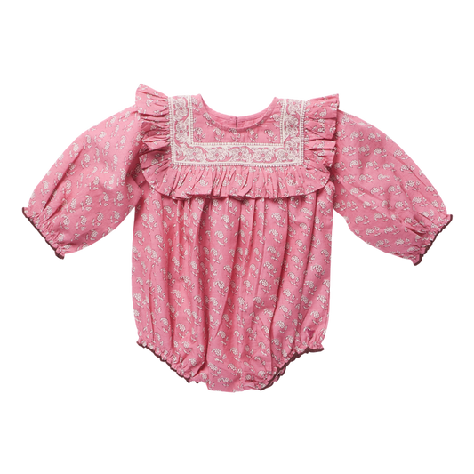 Pink Chicken Quinn Bubble in Small Paisley