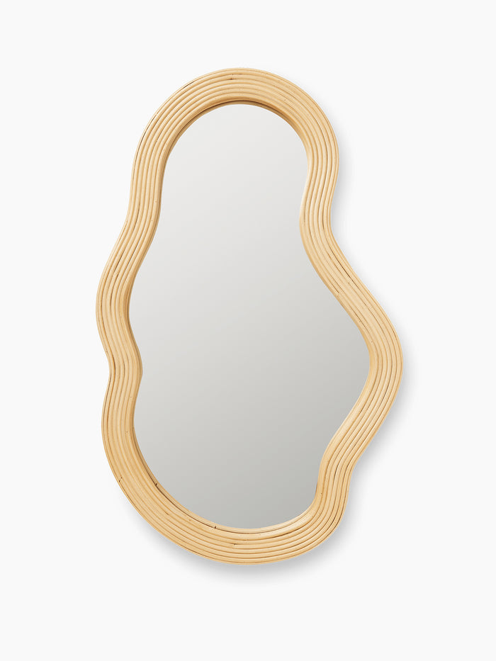 Pond Mirror Rattan - Natural