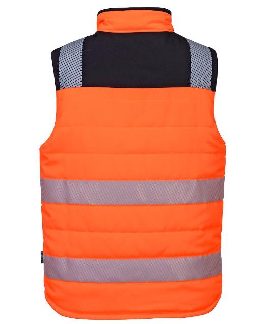 PortWest PW374 PW3 Hi-Vis Reversible Bodywarmer