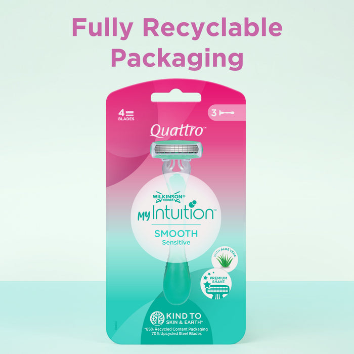 Quattro Smooth Sensitive Razor