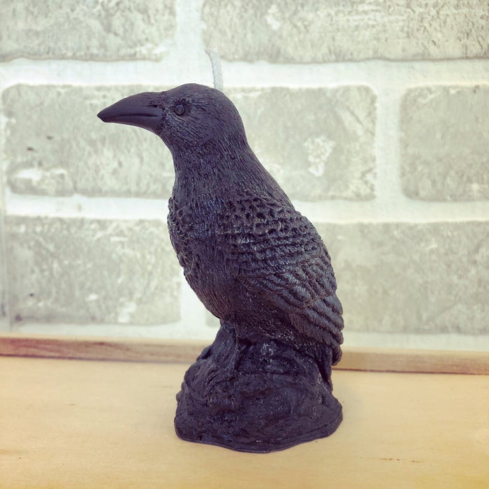Raven Shaped Spirit Animal Magic Candle