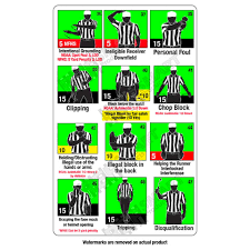 Ref Smart Ultimate Plastic Signal Card  with Penalties