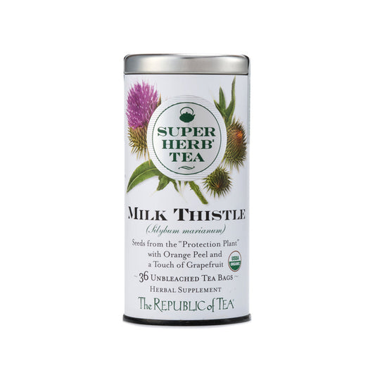 Republic Of Tea Organic Milk Thistle 36 Tea Bags