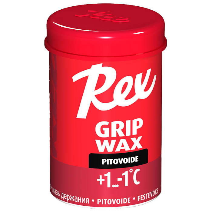 A product picture of the Rex Wax Basic Grip Red (1C/-1C) | 45g