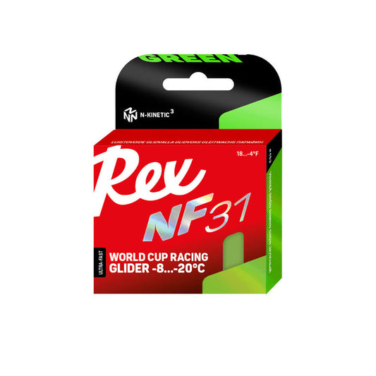 A product picture of the Rex Wax NF31 Green Block Glider (-8C/-20C)