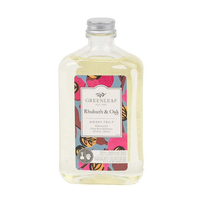 Rhubarb & Oak Flower Diffuser Refill Oil - Olita Gifts & Goods