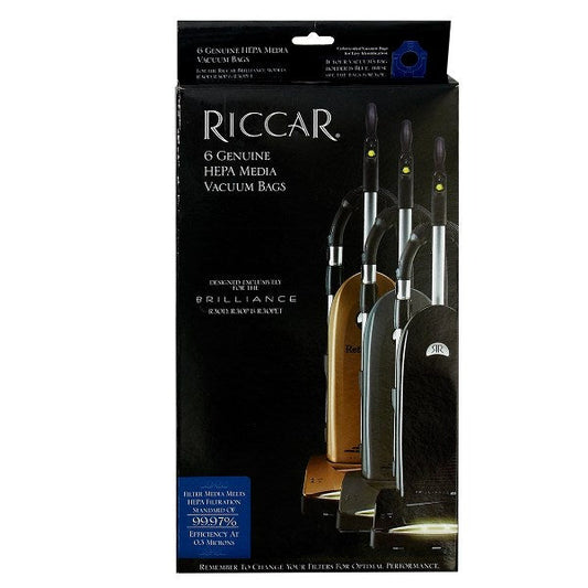 Riccar Brilliance R30 HEPA Media Vacuum Bags Part RNHC-6