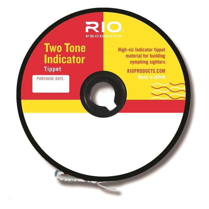 Rio 2-Tone Indicator Tippet - Pink/Chartreuse 30 Yards
