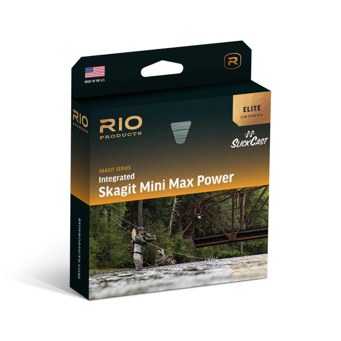 RIO Elite Integrated Skagit Mini Max Power freshwater spey line integrated shooting head